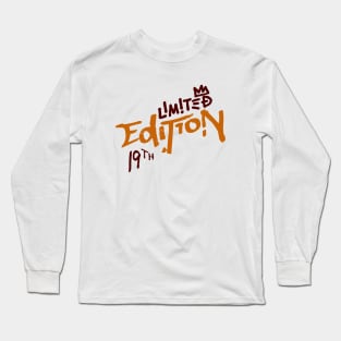 Limited Edition Long Sleeve T-Shirt